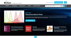 Desktop Screenshot of biotium.com