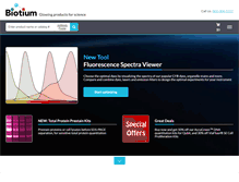 Tablet Screenshot of biotium.com